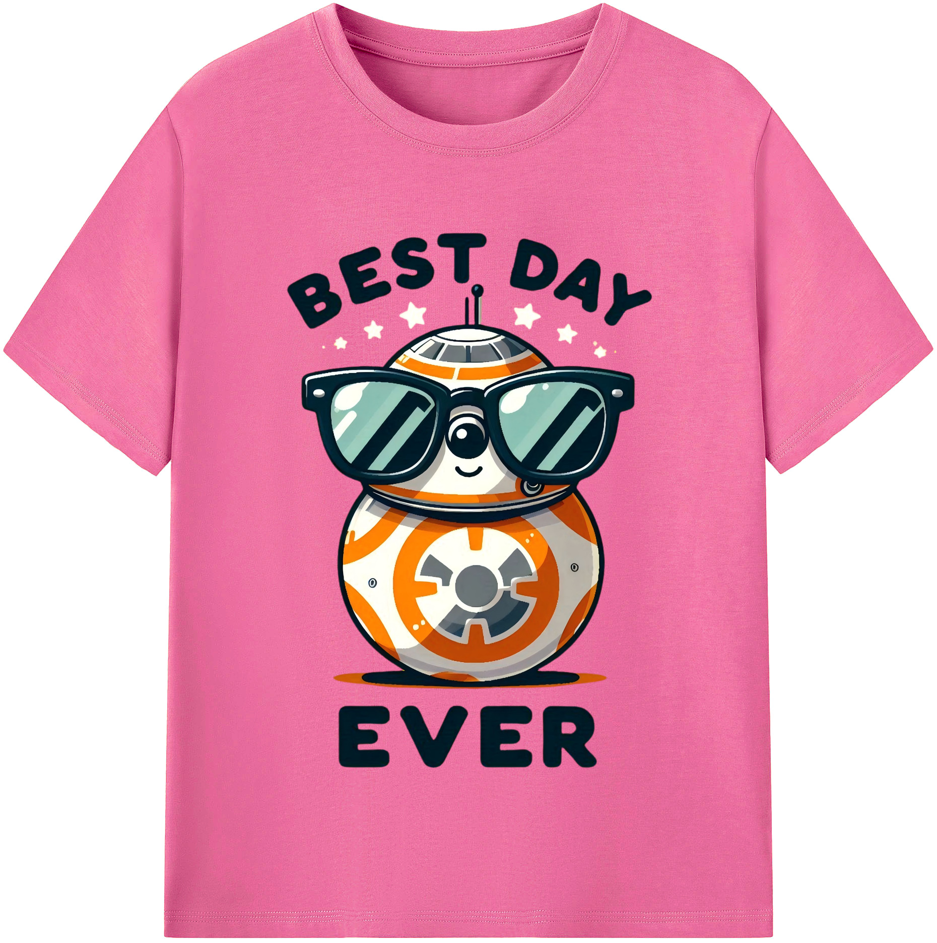 （画像用） スター・ウォーズ Star Wars レディースカジュアルプリントTシャツ（綿100％）